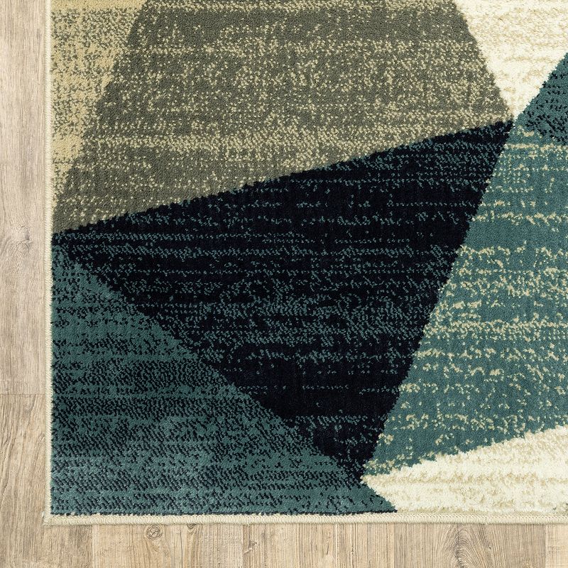 StyleHaven Easton Faceted Geometric Rug