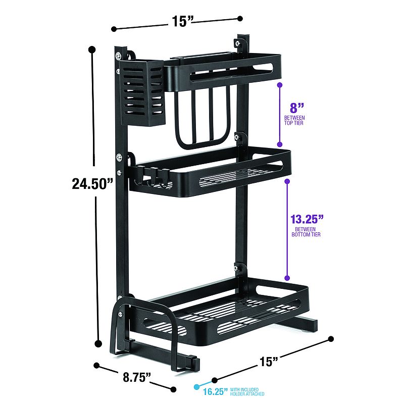 Sorbus 3-Tier Kitchen Spice Rack