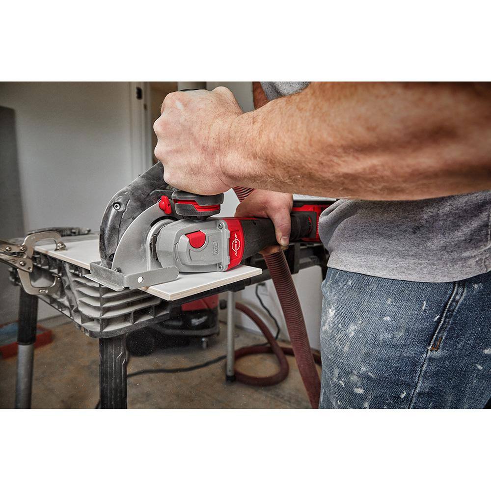 MW M18 FUEL 18-Volt Lithium-Ion Brushless Cordless 4-12 in.5 in. Grinder wVariable Speed with 8.0 Ah Battery  Charger 2888-20-48-59-1880