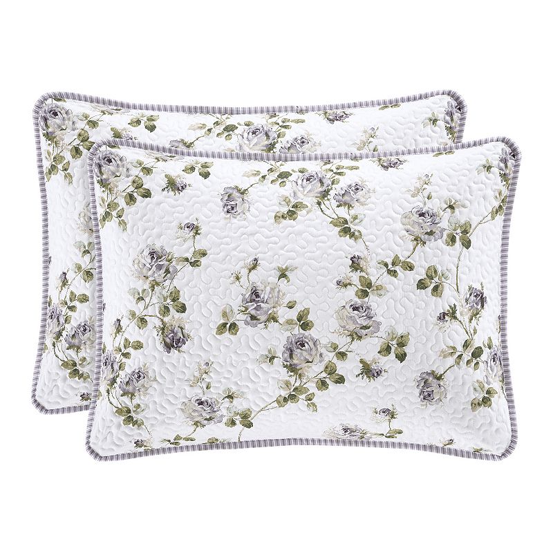 Royal Court Rosemary Lilac Quilt Set with Shams