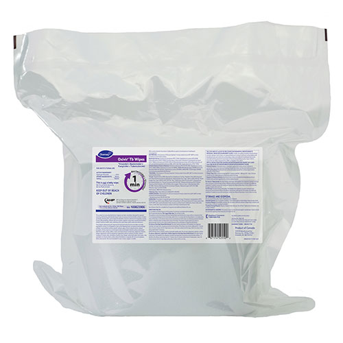 Diversey Oxivir TB Disinfectant Wipes Refill | 11 x 12， White， 160 Wipes