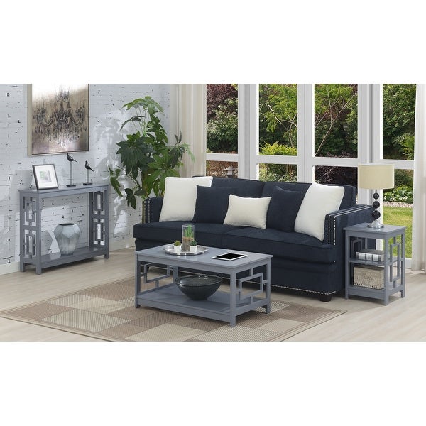 Porch and Den Woodmere Contemporary Square End Table