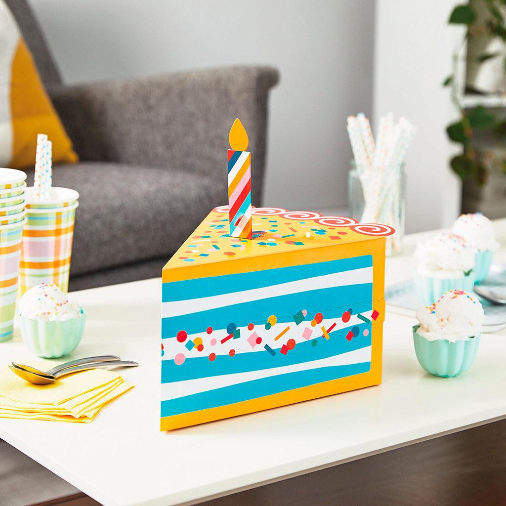 Hallmark  Piece of Cake Fun-Zip Gift Box