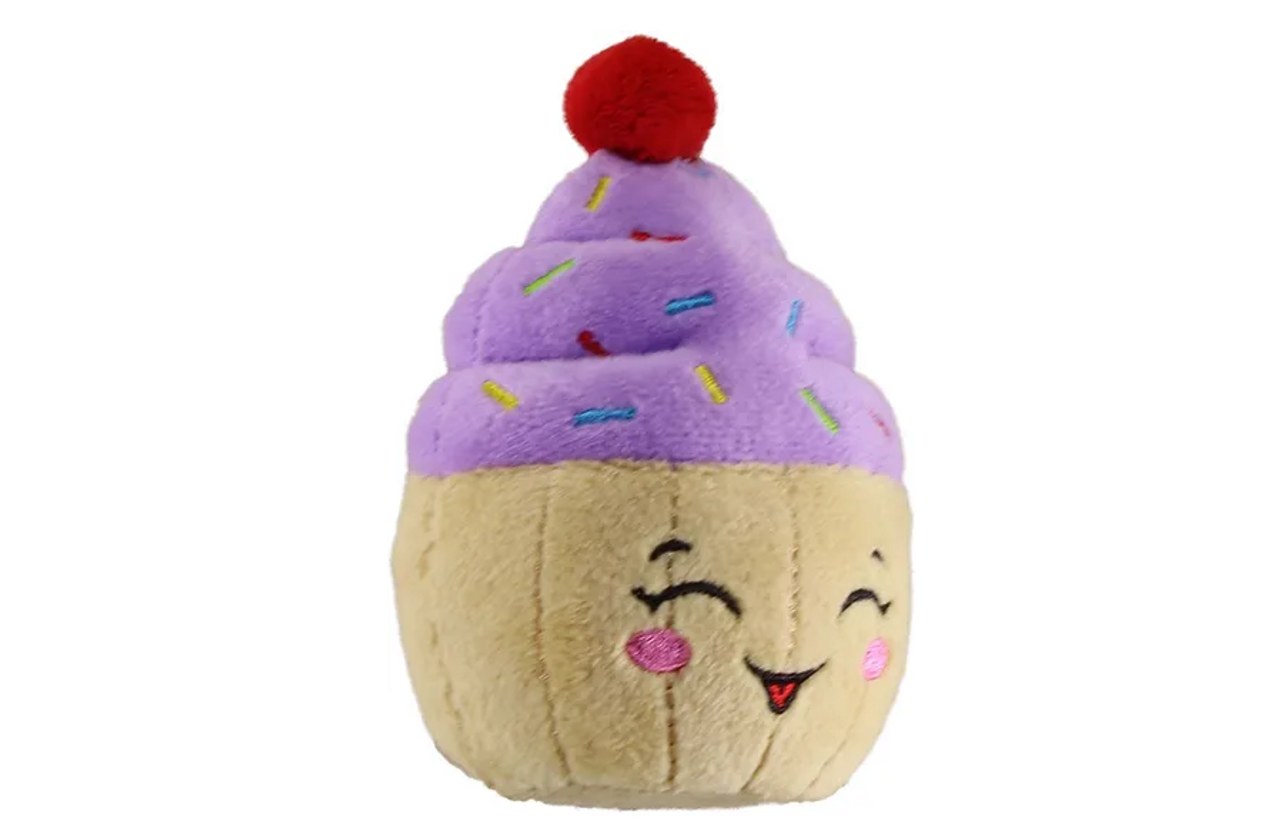 PetSport Tiny Tots Happy Birthday Cupcake Dog Toy