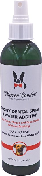 Warren London Dog Dental Spray and Water Additive