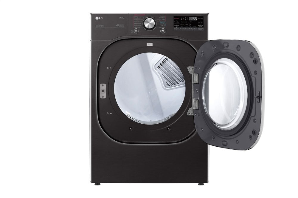 Lg DLEX4500B 7.4 Cu. Ft. Ultra Large Capacity Smart Wi-Fi Enabled Front Load Electric Dryer With Turbosteam™ And Built-In Intelligence