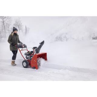 Troy-Bilt Storm 24 in. 208 cc Two- Stage Gas Snow Blower with Electric Start Self Propelled Storm 2420