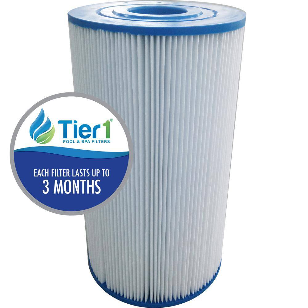 Tier1 PAS-1581 5.88 in. Dia. Spa Filter Cartridge for Watkins 31489 Pleatco PWK30 Filbur FC-3915 Unicel C-6330 TIER1-PAS-1581