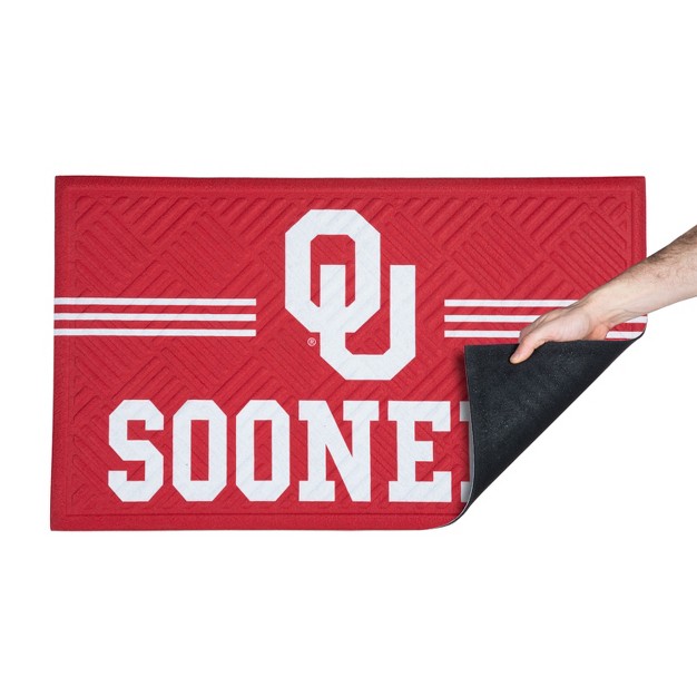 Embossed Mat Cross Hatch University Of Oklahoma