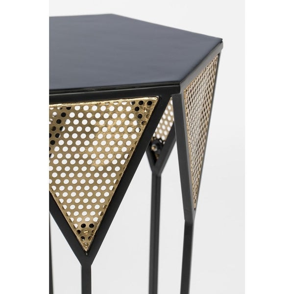 Bold Monkey Hooked On You Hexagon Side Table