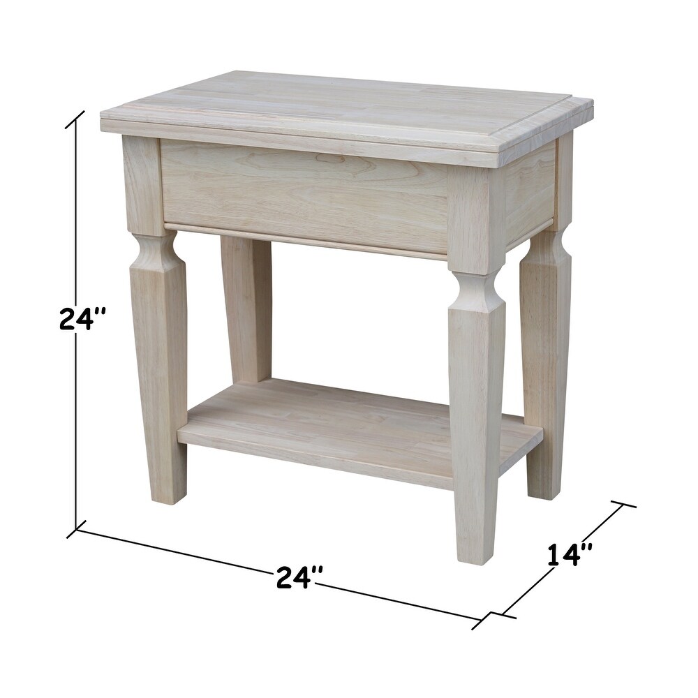 Solid Wood Vista Side Table