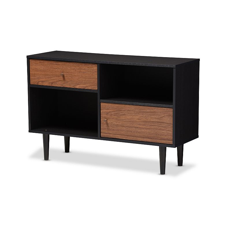 Baxton Studio Auburn Mid-Century Modern Scandinavian Sideboard Cabinet