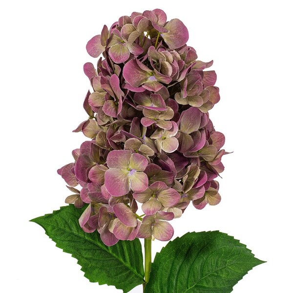 Vickerman 34 Artificial Plum Cone Hydrangea Spray. 2 In A Bag.