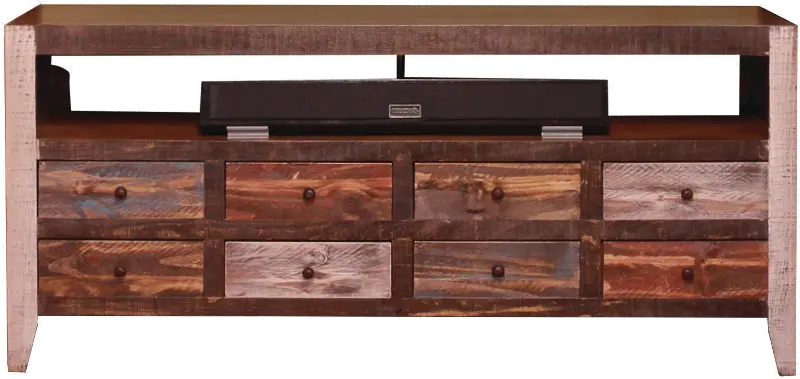 Antique Pine 61 TV Stand