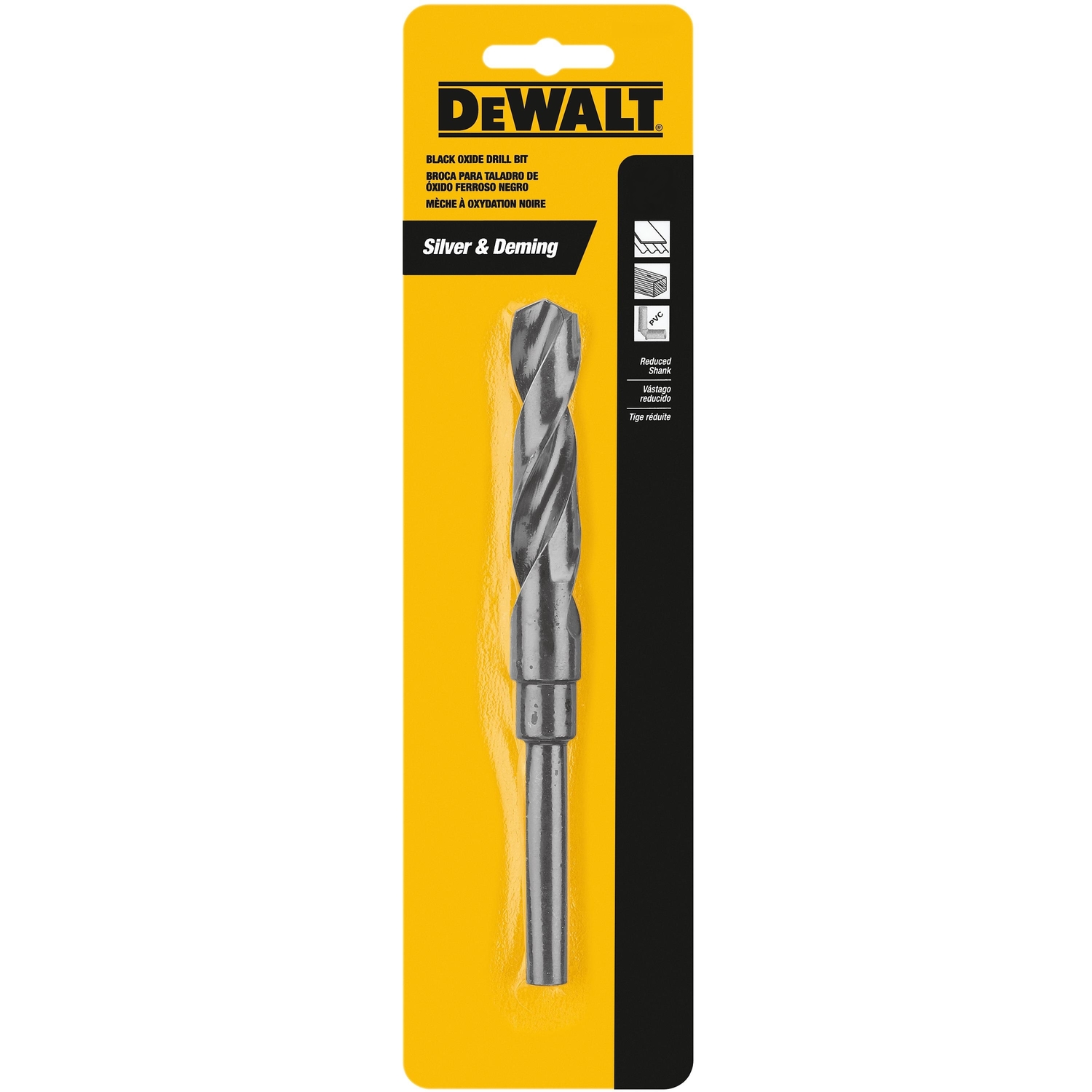 DW 11/16 in. X 6 in. L High Speed Steel Split Point Twist Drill Bit 1 pc