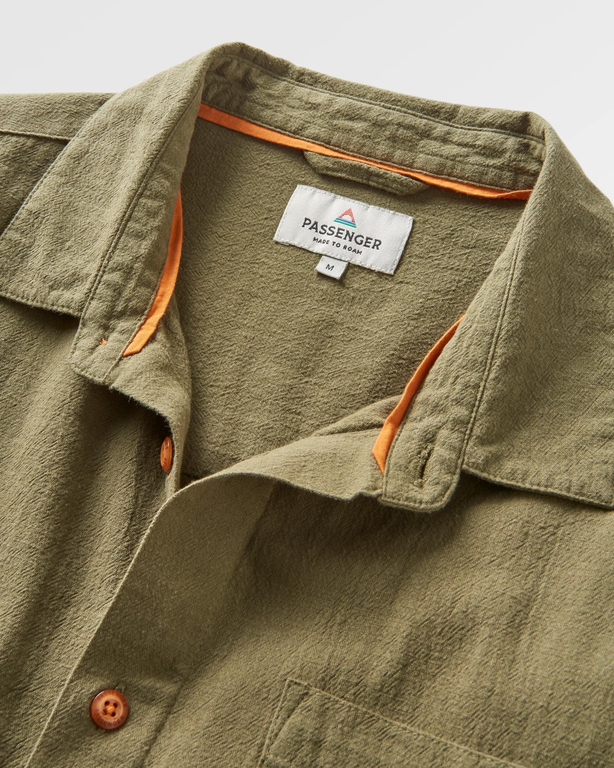 Arica Textured Shirt - Khaki