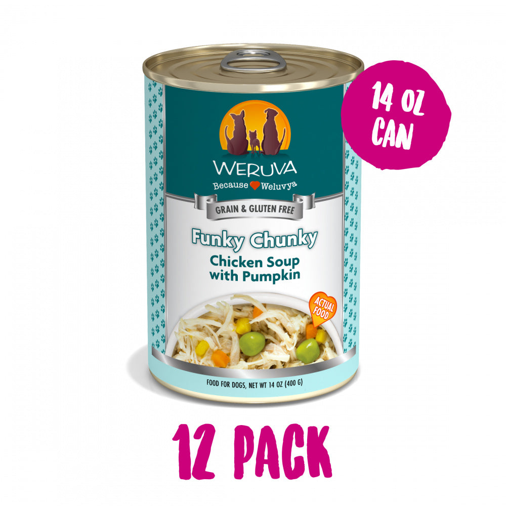 Weruva Funky Chunky Chicken Soup with Pumpkin Canned Dog Food andndash; Pet Empire and Supplies