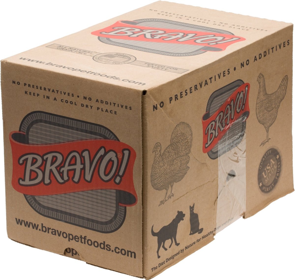 Bravo! Dry-Roasted Beef Trachea Dog Chew Treats