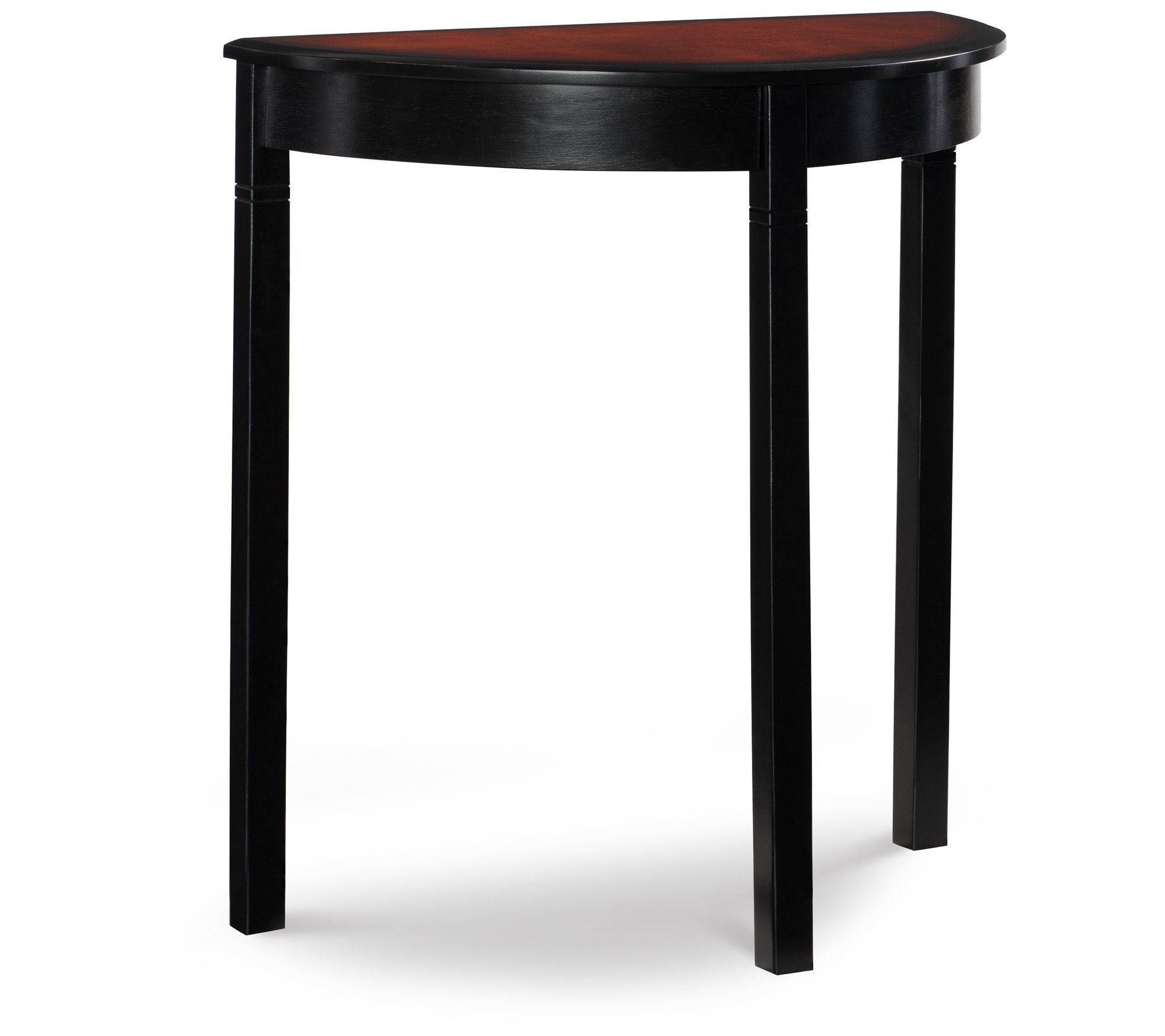 Linon Home Versatile Styish Sander Demi Lune Console Table