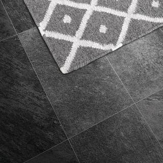 Corso Italia Alpe Black 12 in. x 24 in. Porcelain Floor and Wall Tile (15.50 sq. ft.Case) 610010004700