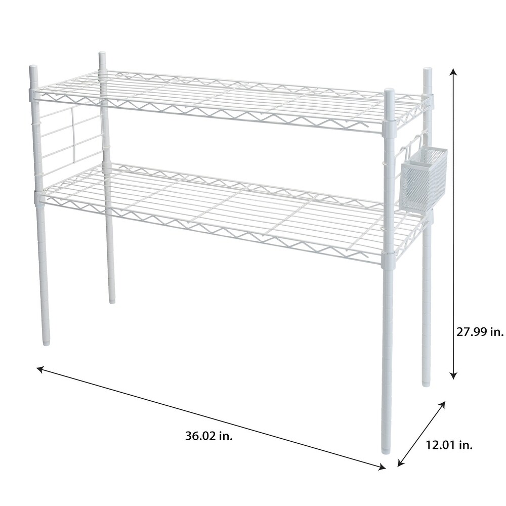 Organize it  Steel Etagere Adjustable Shelves   36\