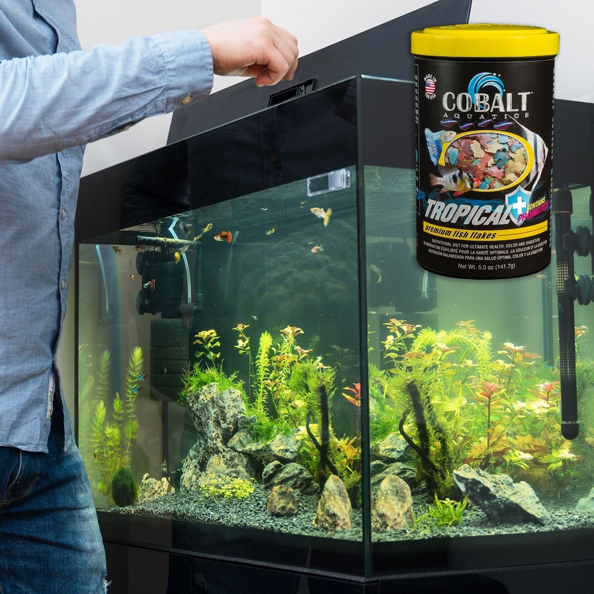 Cobalt Aquatics Tropical Flakes Fish Food