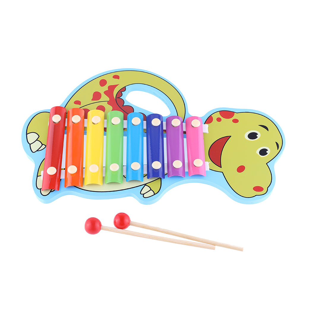 veZve Baby Xylophone Musical Toy Instrument for Kids 3 to 6 Years Old， Dino