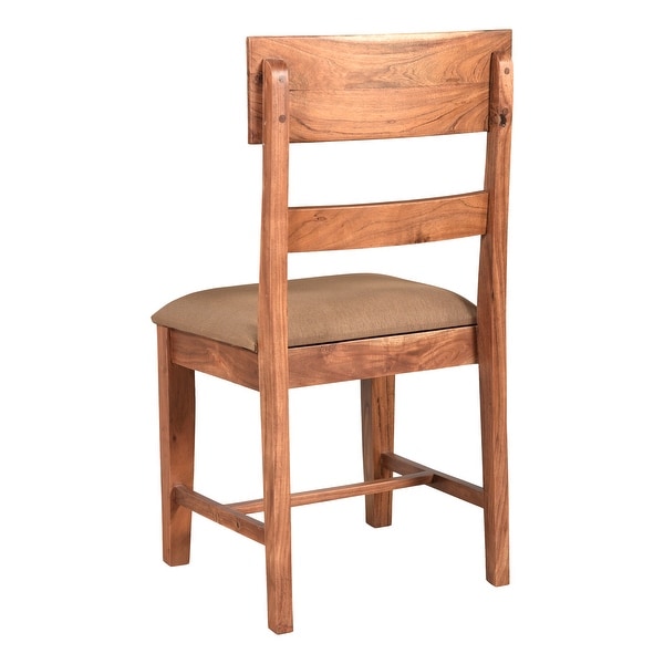 Sienna Single Slat Wood Dining Chairs (Set of 2)