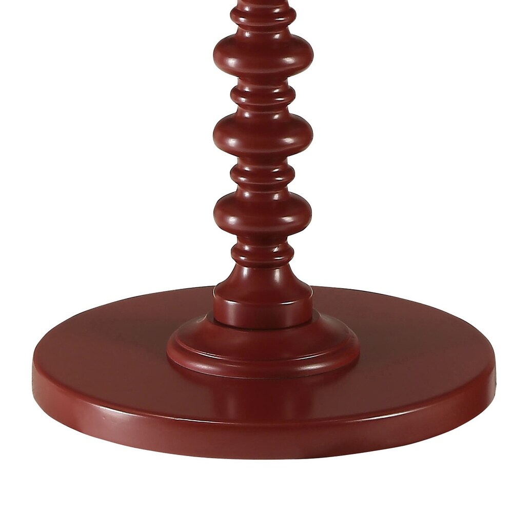 Salisa Round Wooden Side Table