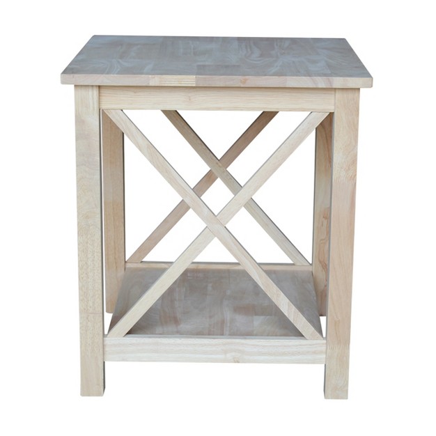 Hampton End Table International Concepts