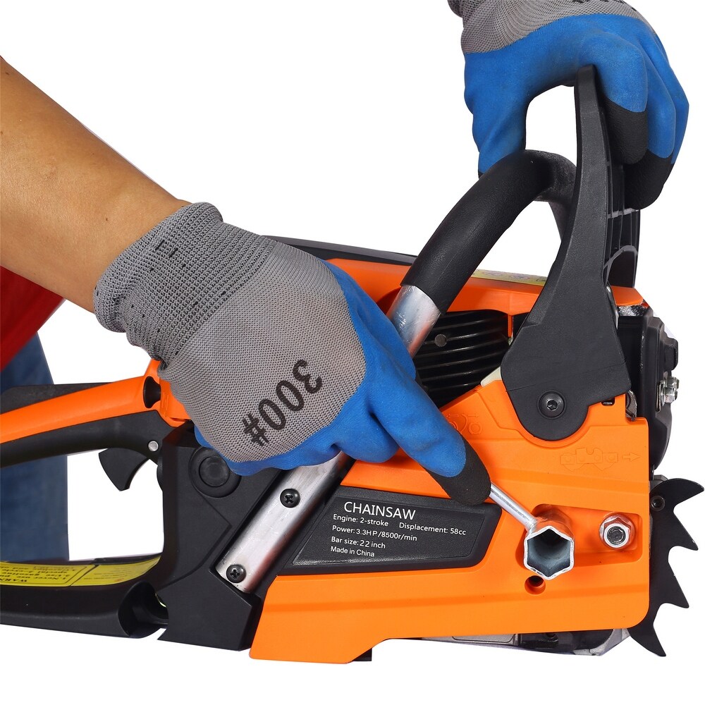 58 cc Chainsaw gas 22 in   22 Inches