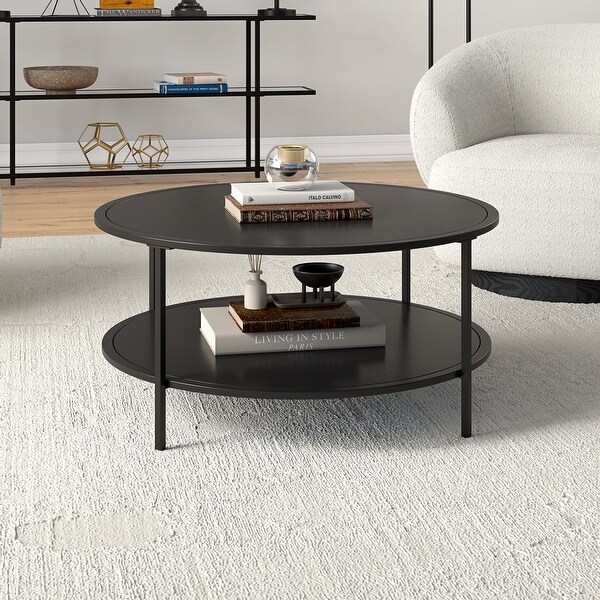 Sivil 36'' Wide Round Coffee Table