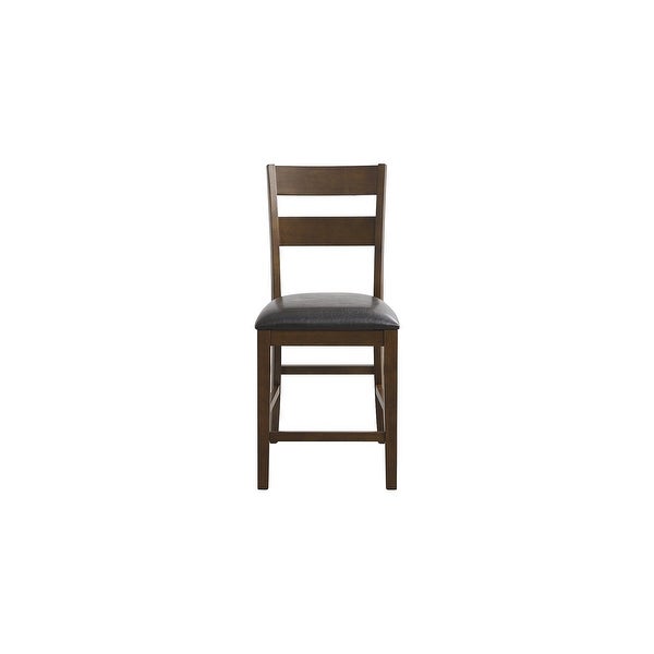 Clazidor Brown Upholstered Barstool (Set of 2) - 19