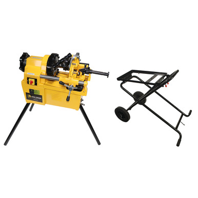 Steel Dragon Tools 7090 2 Pipe Threading Machine with Cart