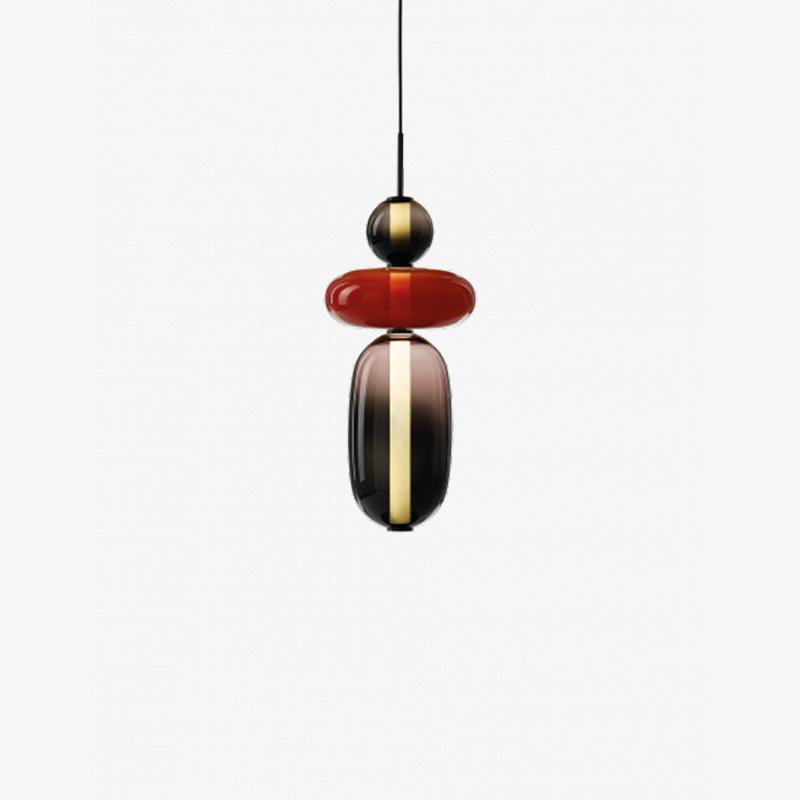 Candied Glass Combo Pendant Light