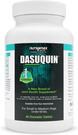 Nutramax Dasuquin Hip and Joint Chewable Tablets Joint Supplement for Small and Medium Dogs