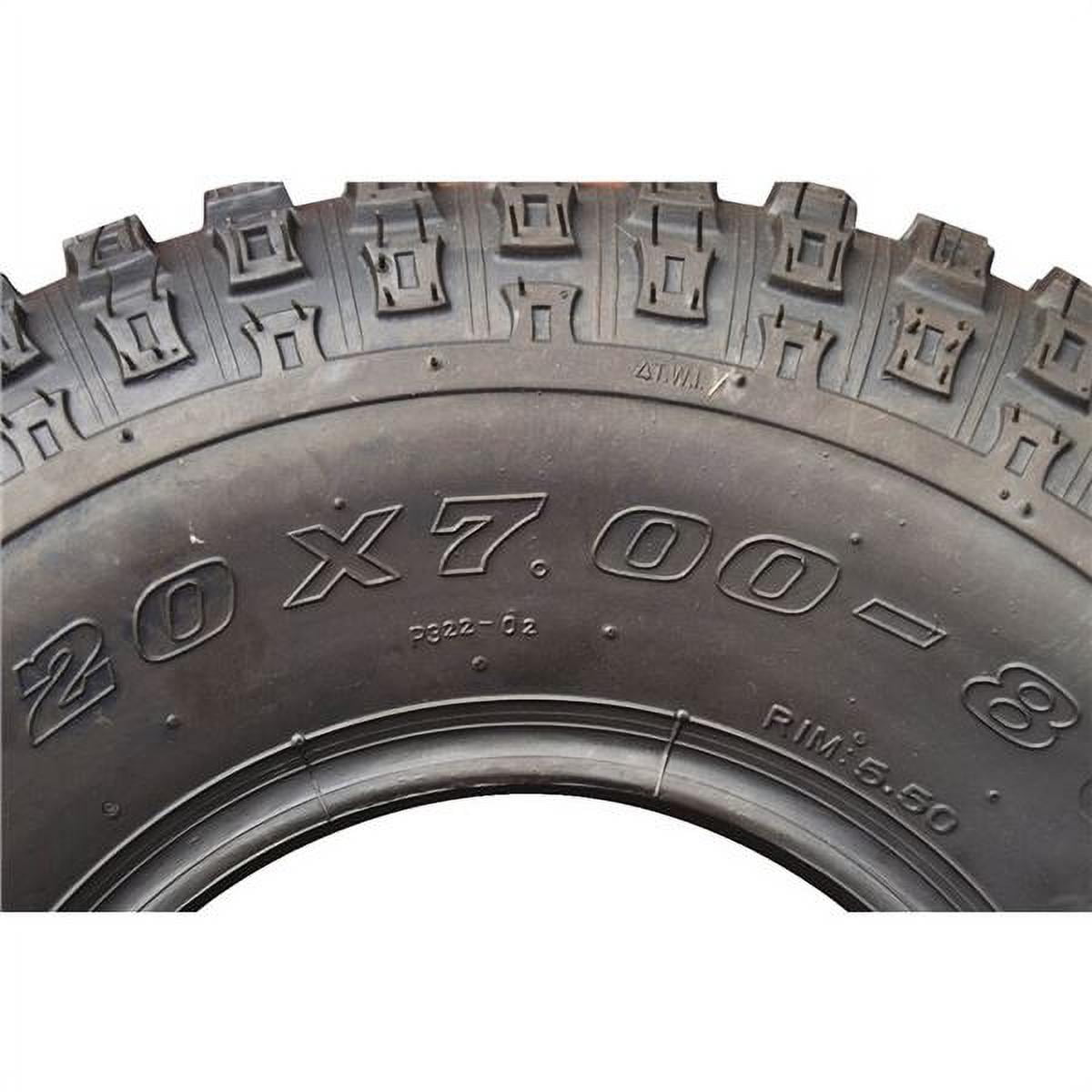 Ocelot Knobby Sport ATV / UTV Rear Tire for Dirt Grass and Gravel 20x7-8 P322