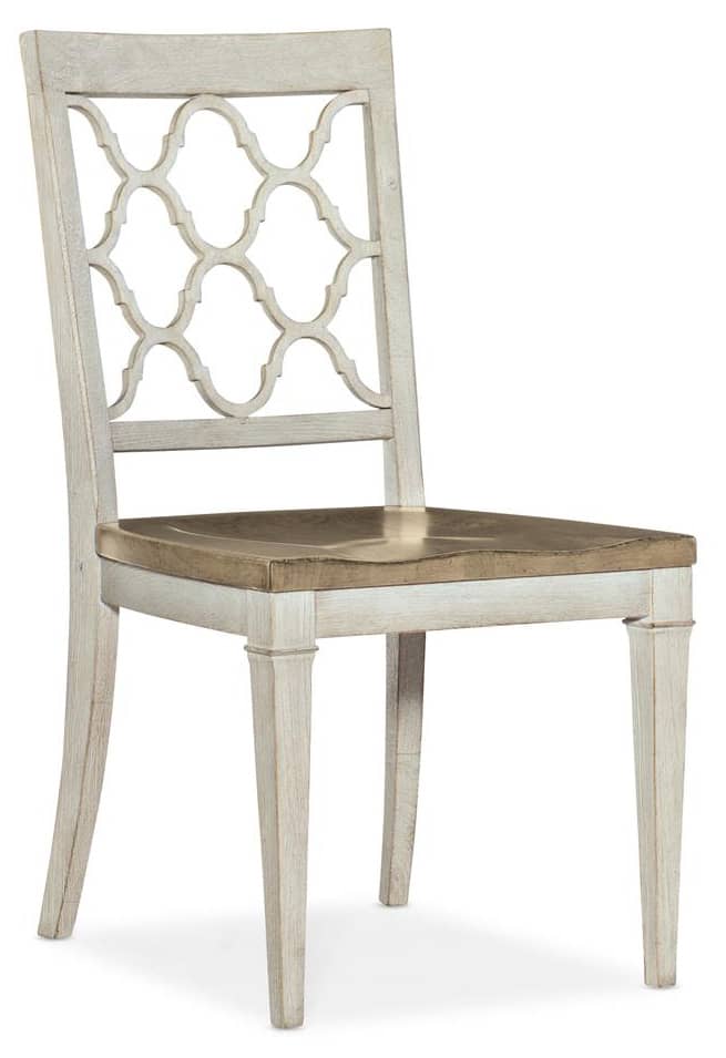 Hooker Furniture Dining Room Montebello Wood Seat Side Chair