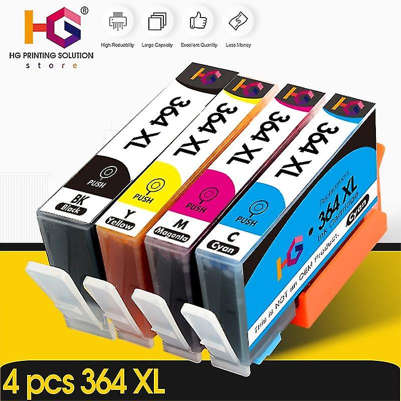 Born Pretty Ink Cartridge For Hp364xl Hp 364 Xl For Hp Photosmart 5510 5515 6510 B010a B109a B209a Deskjet 3070a Hp3