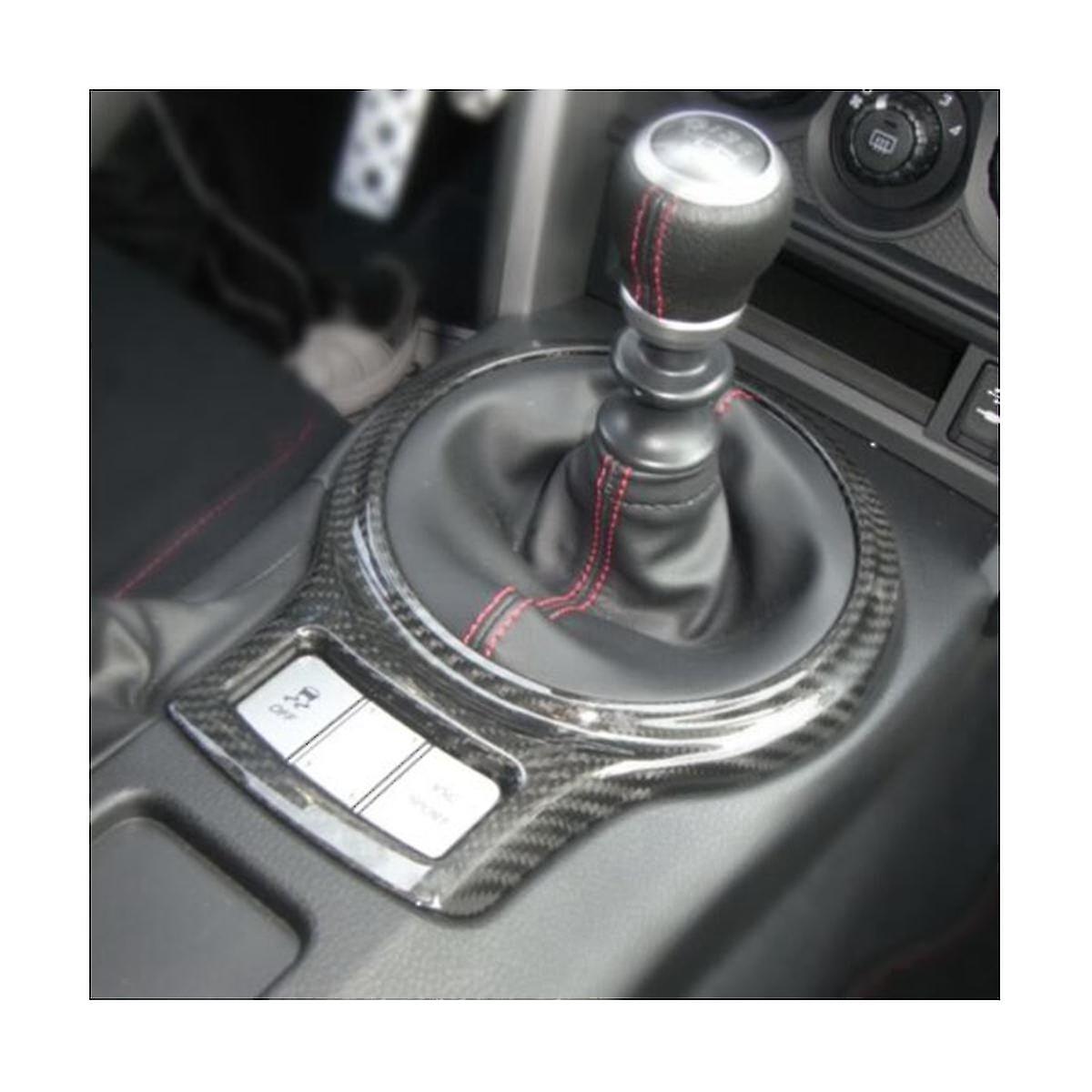 Car Central Control Gear Interior Stickers For 2012-2020 86 Brz Fr-s Carbon Fibre Gearshift