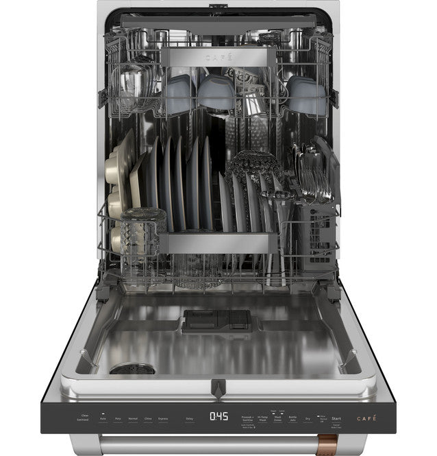 GE Cafe CDT845P3ND1 Stainless Steel Interior Dishwasher with Sanitize