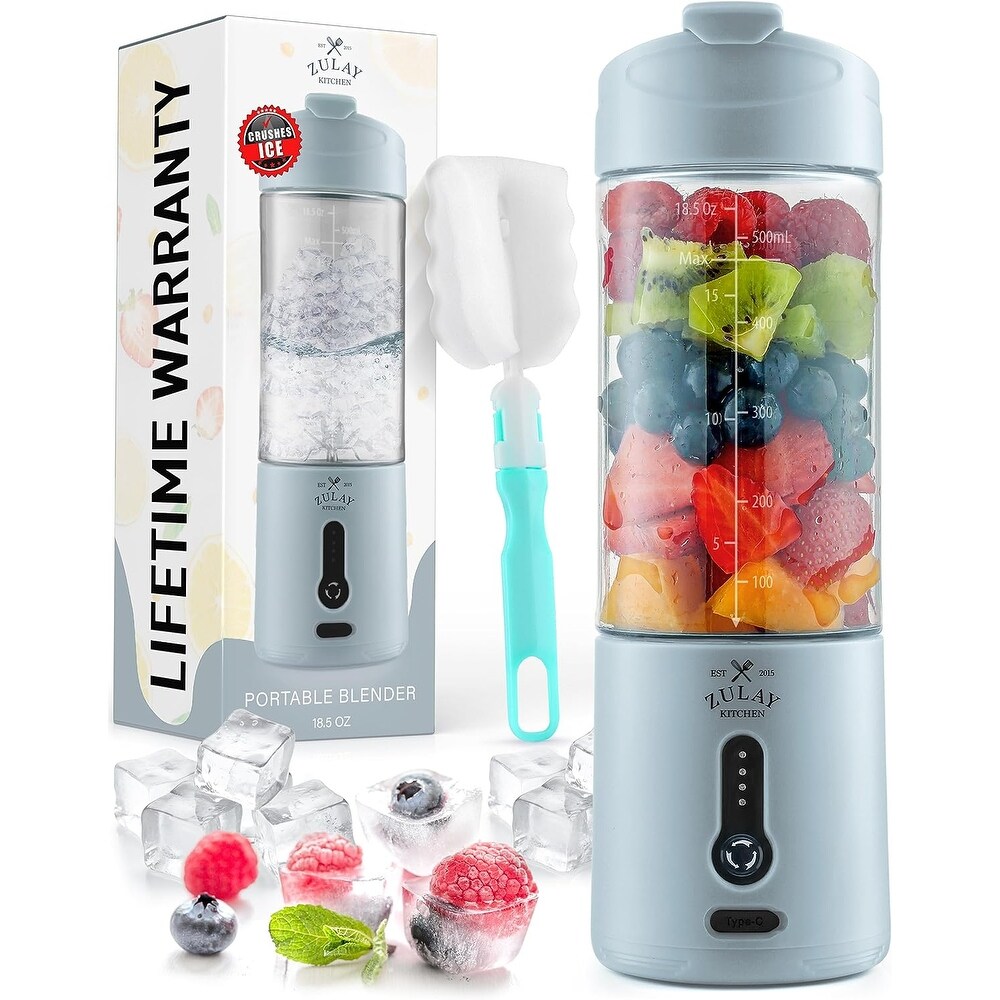 Zulay Kitchen 18oz Personal Blenders that Crush Ice