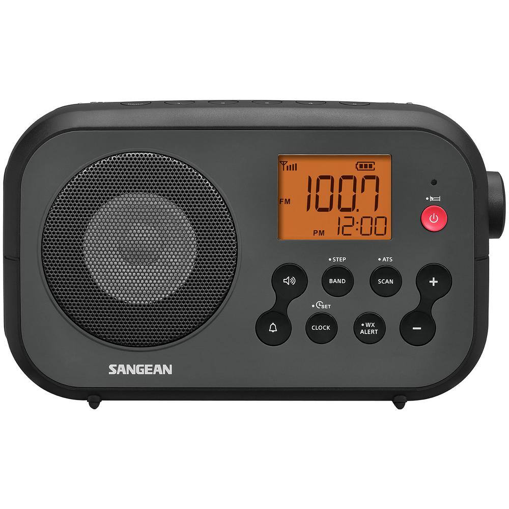 Sangean AMFMNOAA Weather Alert Digital Tuning Portable Radio PR-D12