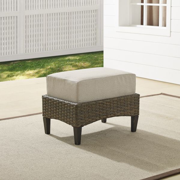 Rockport Outdoor Wicker Ottoman