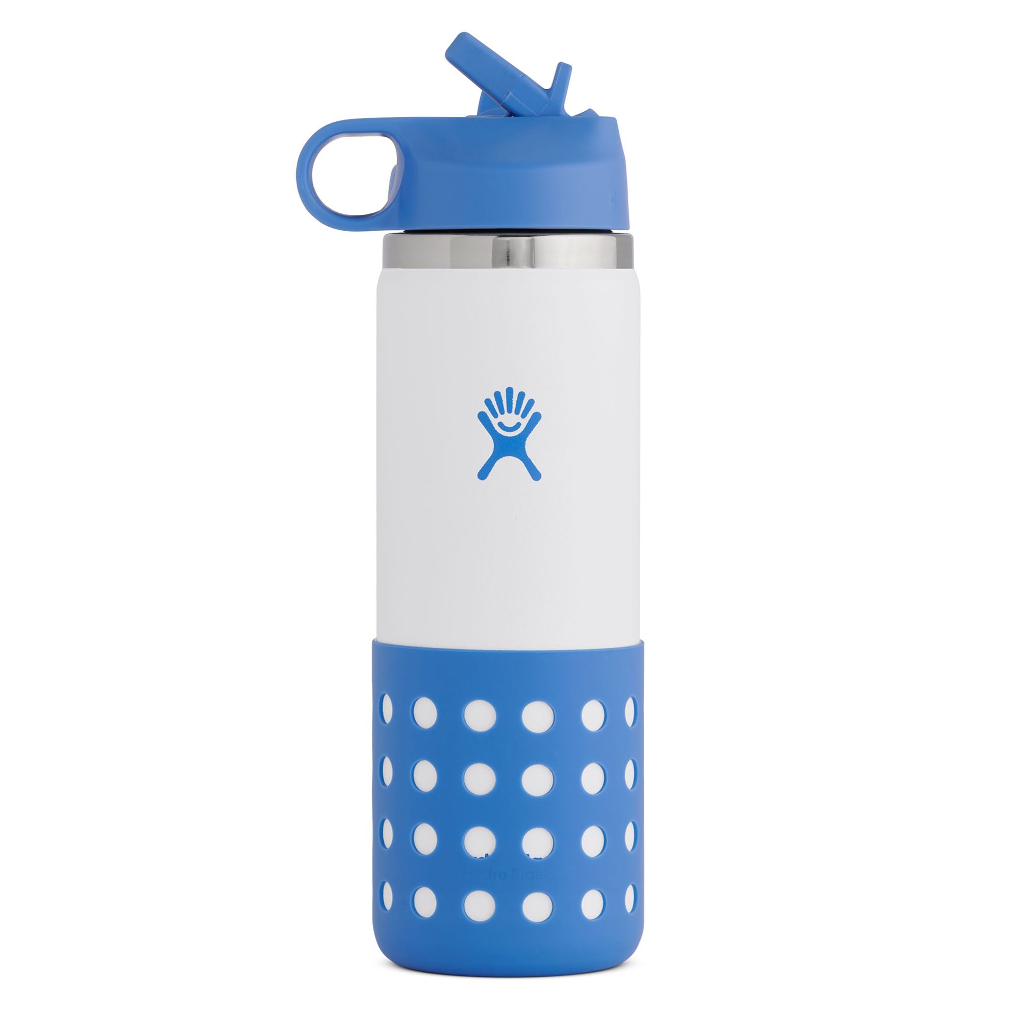 Hydro Flask 20 oz. Kids' Wide Mouth Bottle with Straw Lid and Boot