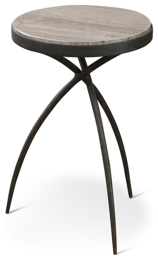 Tripod Table   Industrial   Side Tables And End Tables   by GLOBAL VIEWS and Studio A  Houzz