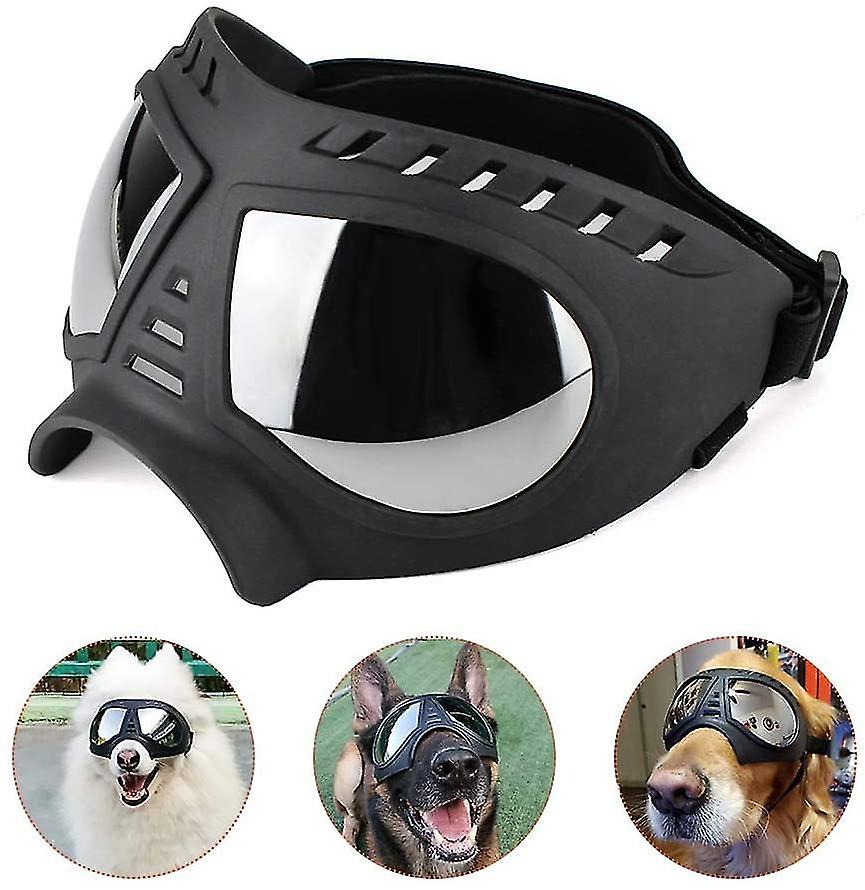 Dog Goggles Large Breed Dog Uv Sunglasses Windproof Snowproof Dog Glasses
