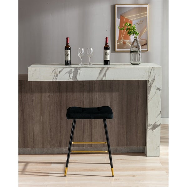 Vintage Backless Counter Height Counter and Bar Stools