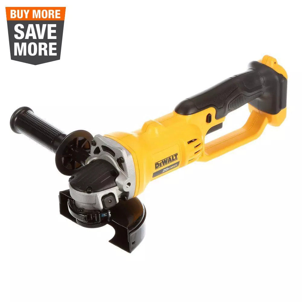 DEWALT 20-Volt MAX Cordless 4-1/2 in. to 5 in. Grinder (Tool Only) and#8211; XDC Depot