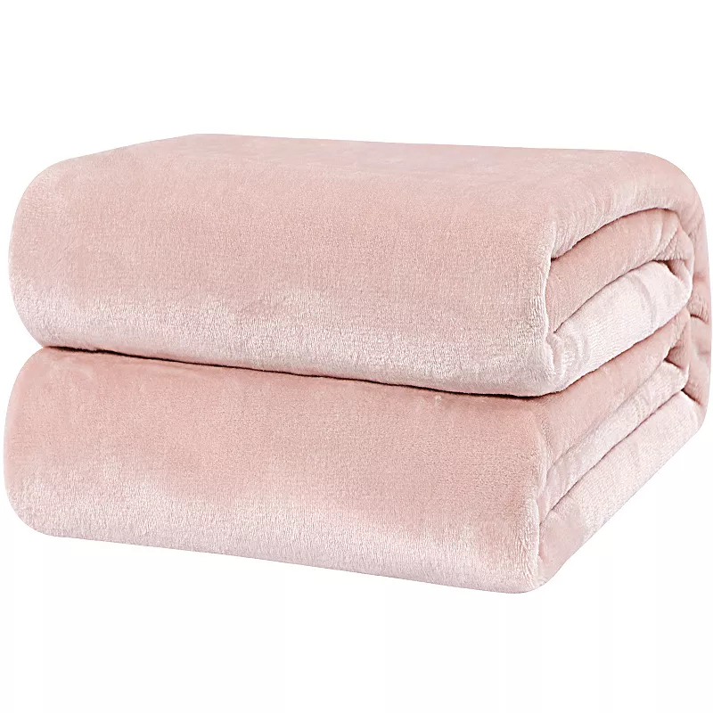 Luxury Decorative Flannel Fleece Blanket Soft Warm Sofa Couch Cover King 90x108